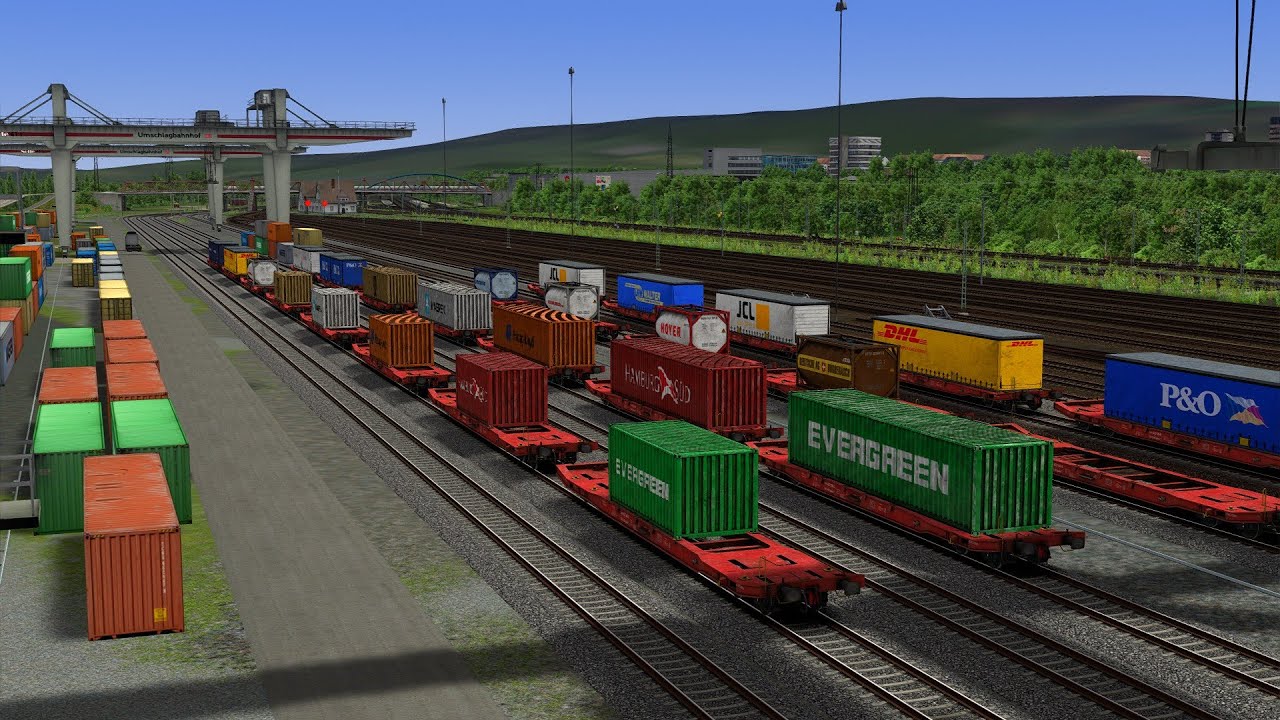 Train Simulator | Sgkkms Container Tragwagen