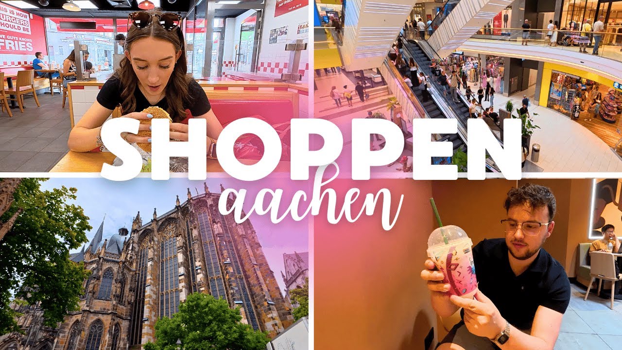 Dagje shoppen in Aken! 🛍️ Dom van Aken & Five Guys