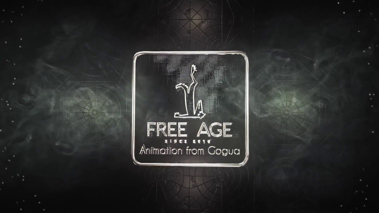 VIDEO BANNER - Free Age logo (Silver version)