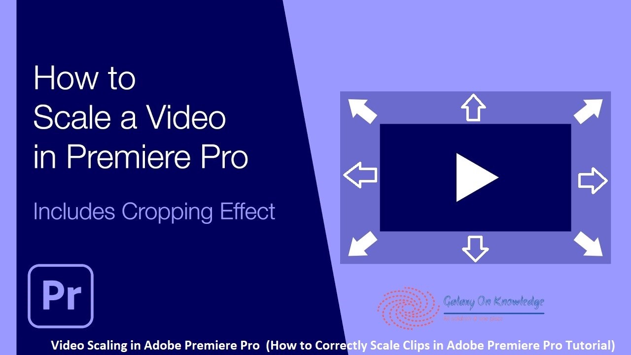 Video Scaling in Adobe Premiere Pro  (How to Correctly Scale Clips in Adobe Premiere Pro Tutorial)