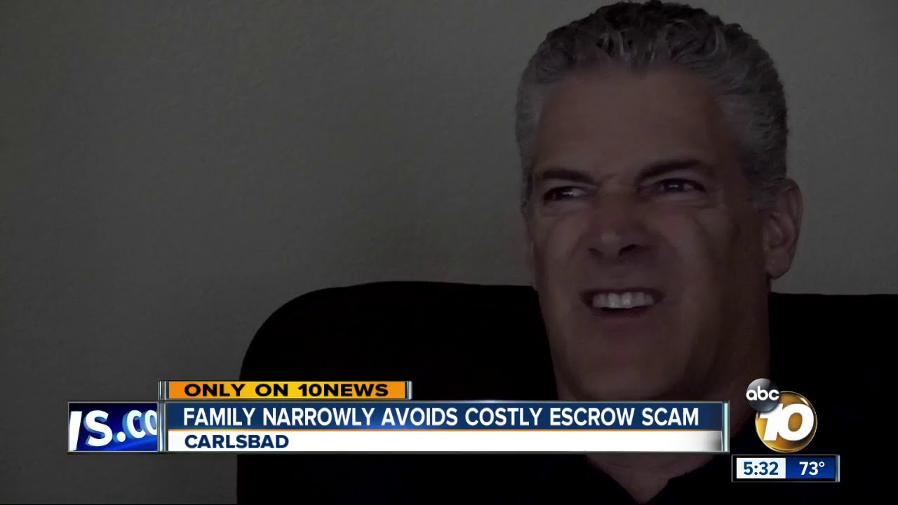 Family narrowly avoids costly escrow scam