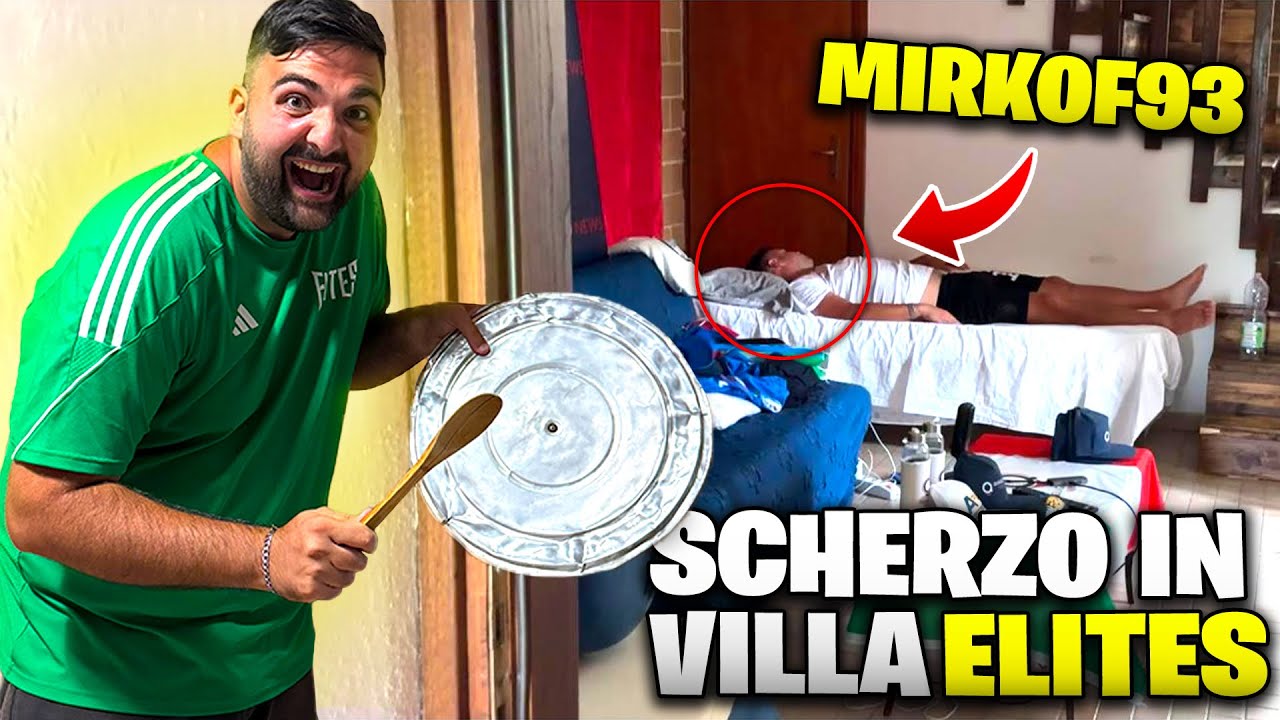 😆 SCHERZO A  MIRKOF93 IN VILLA ELITES 🤫