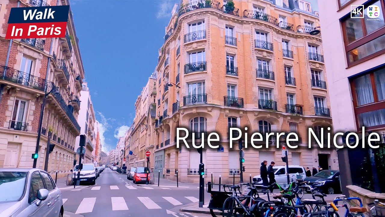 Rue Pierre Nicole (4K) | Paris Walking Tour