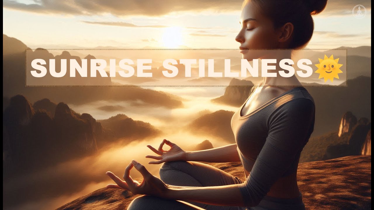 RESET YOUR MIND 🧘 Sunrise Cliff Meditation • Flute Melody for Calm & Clarity