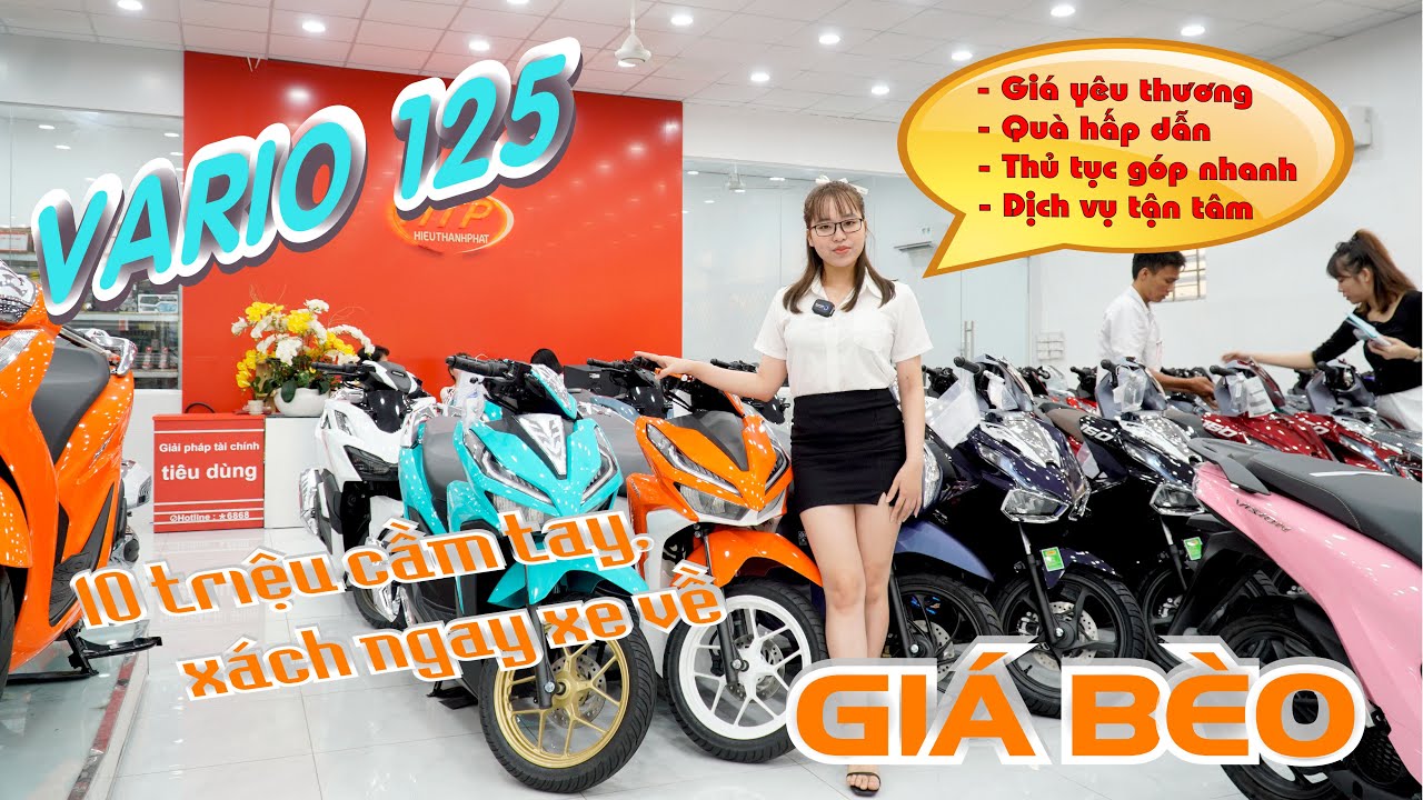 HONDA VARIO 125 - DÒNG XE NHẬP KHẨU - GIÁ QUÁ BÈO |  NHIỀU PHIÊN BẢN 3D CỰC HOT | HỖ TRỢ GÓP NHANH