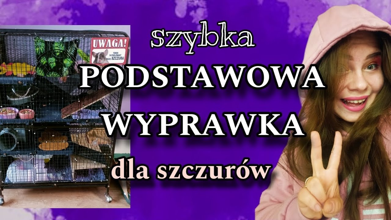 szybka PODSTAWOWA WYPRAWKA dla szczurów (97) *opis*