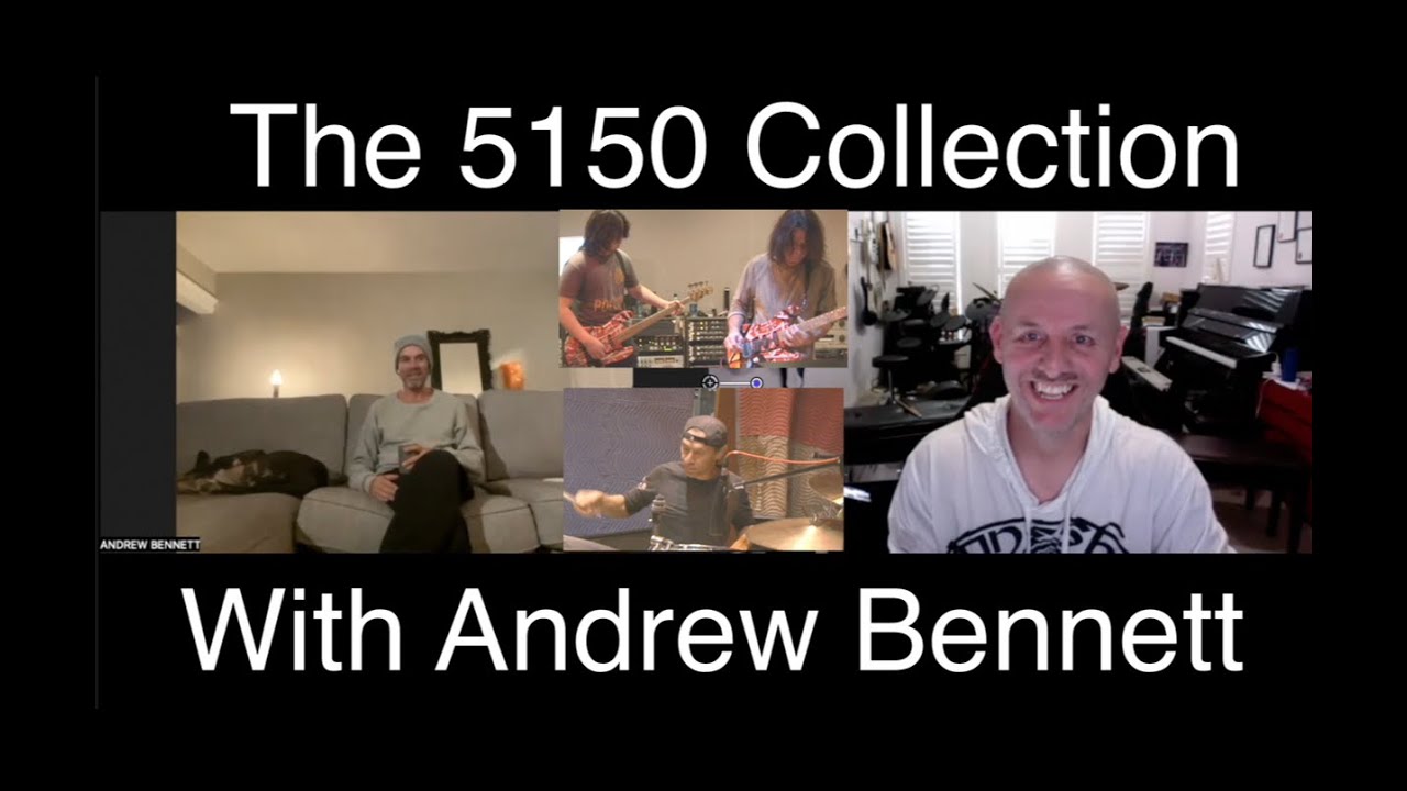 UNRELEASED VAN HALEN FOOTAGE with Andrew Bennett Sept 2023