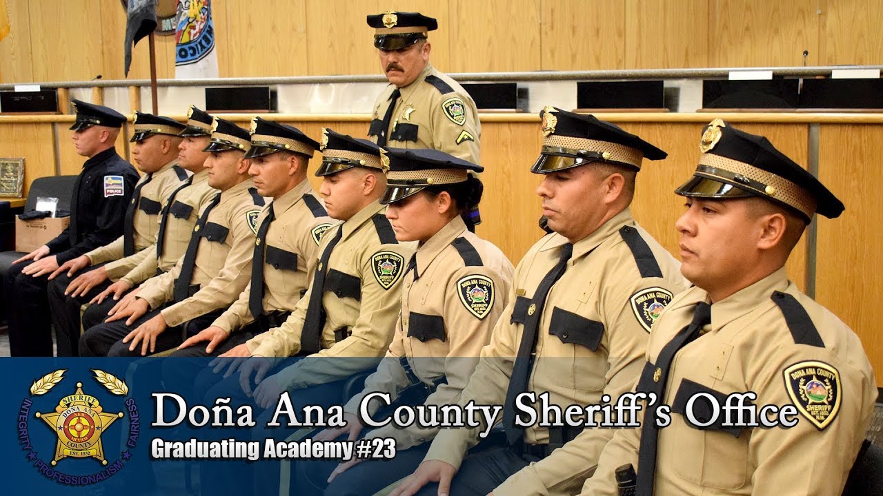Doña Ana County Sheriff's Office Graduation Ceremony: Class #23