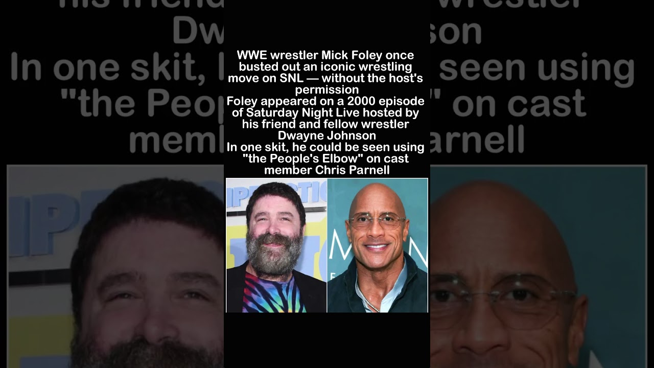 The SNL Move Dwayne Johnson WOULDN’T Let Mick Foley Do 🚫