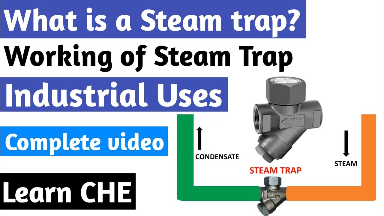 Steam Trap | What is a Steam Trap? | What is the Purpose of Steam Trap?