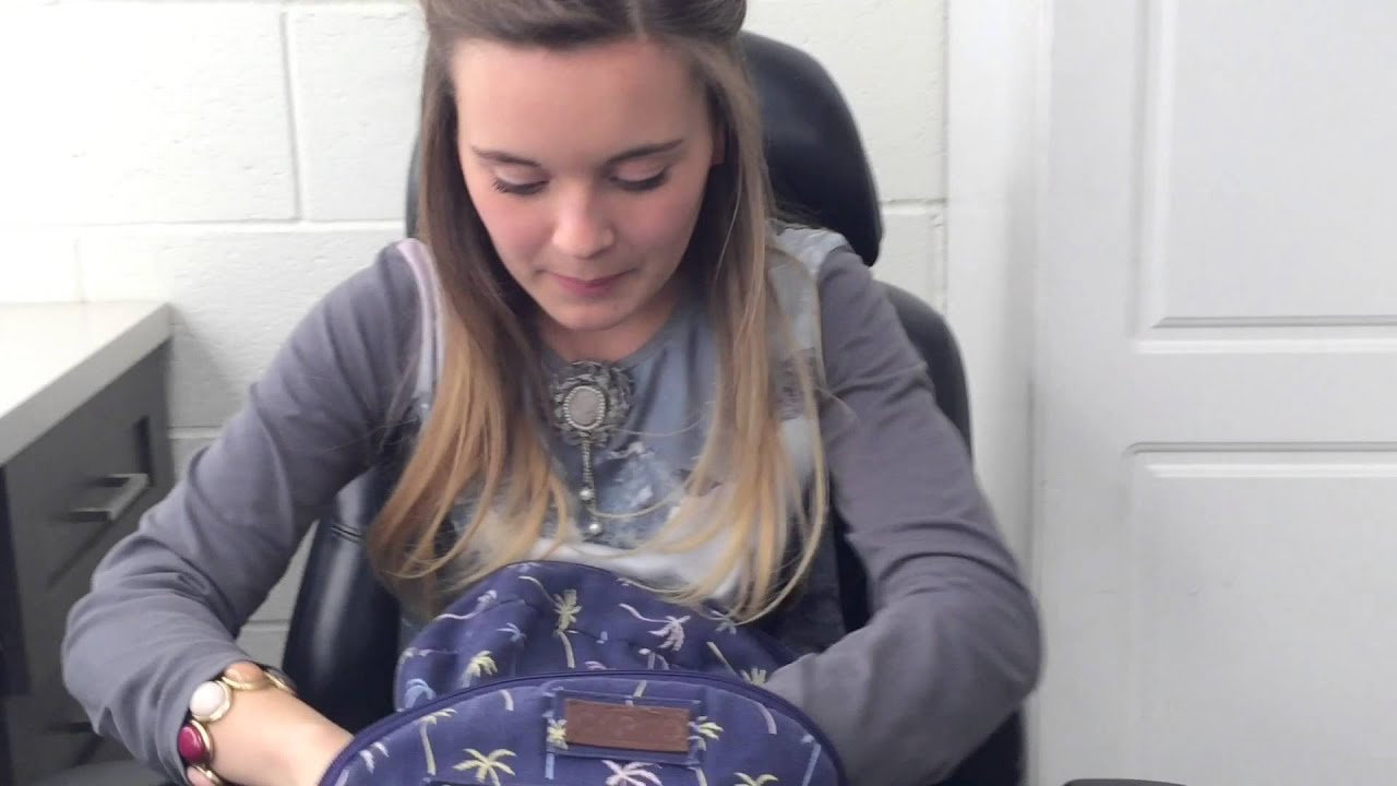 On vide nos sacs!