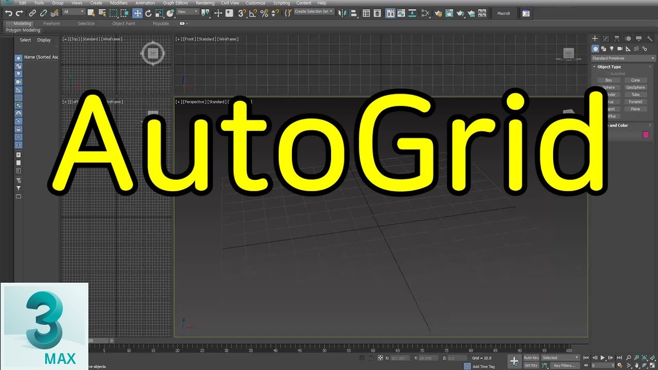 3ds Max AutoGrid