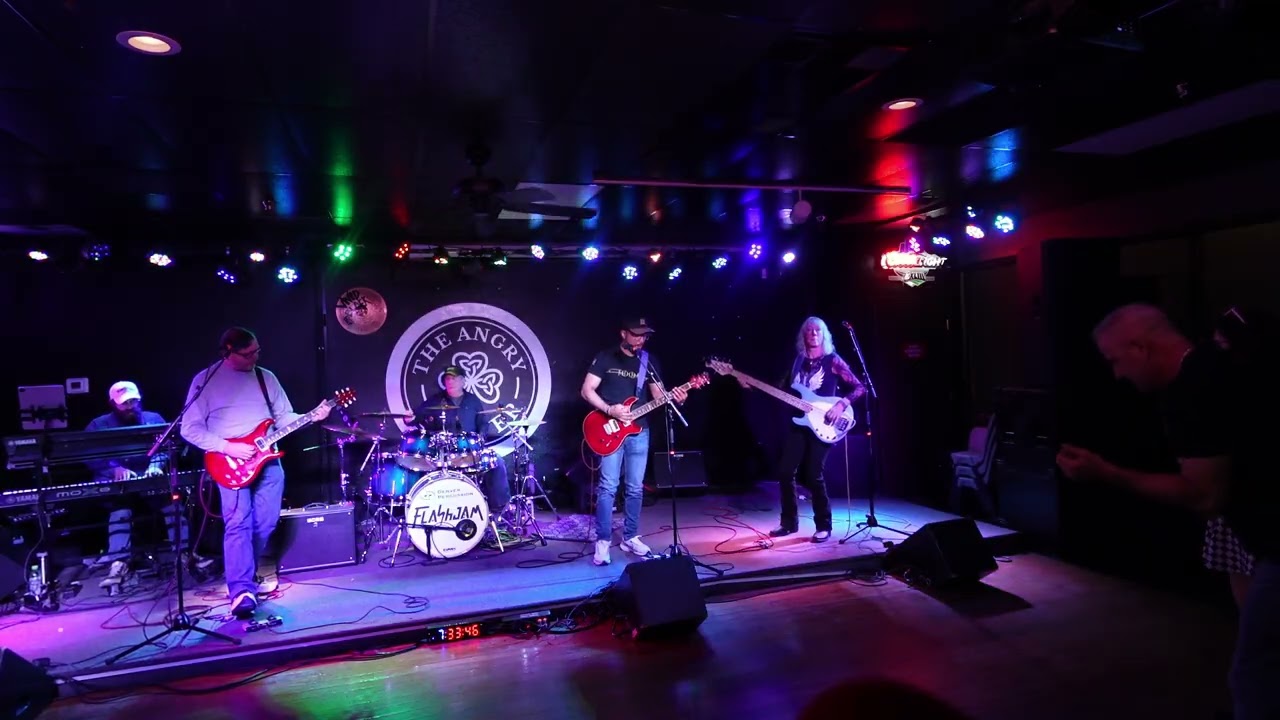 FlashJam Feb 2026  (Meg on Bass and Bill on Drums) 