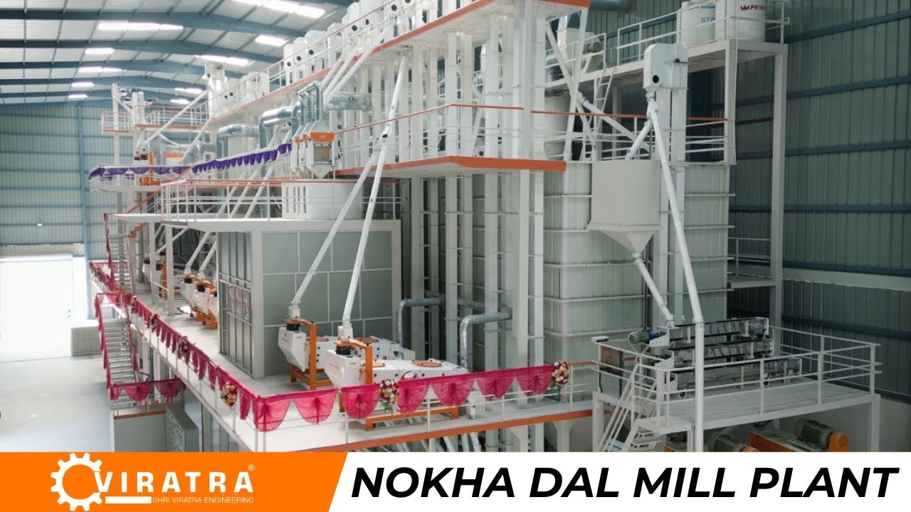Moong Dal Mill Plant at Nokha | Shri Viratra Engineering Pvt. Ltd. | Advanced Dal Mill Plant