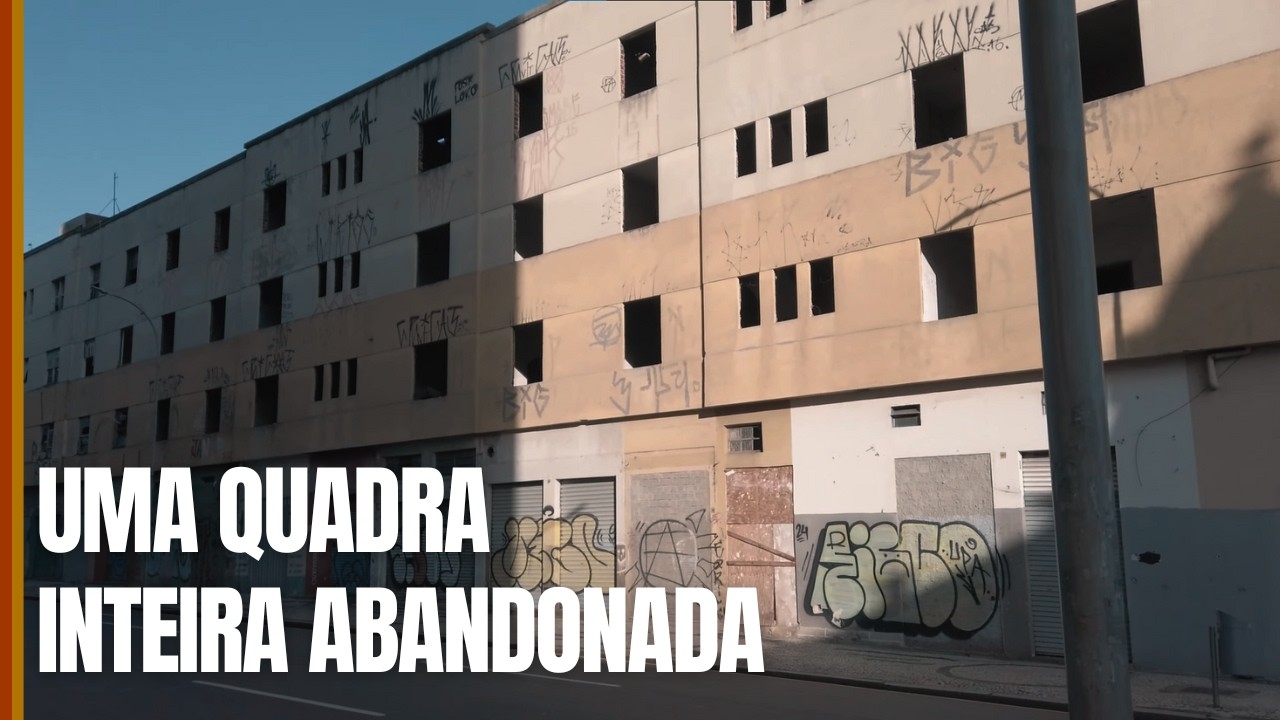 O DRAMA DOS PRÉDIOS ABANDONADOS NO CENTRO DE CURITIBA