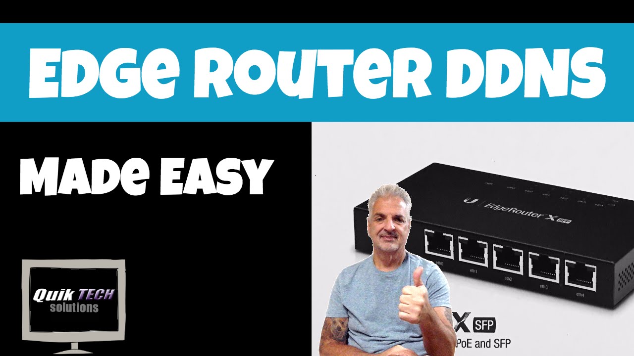 EdgeRouter DDNS Made Easy
