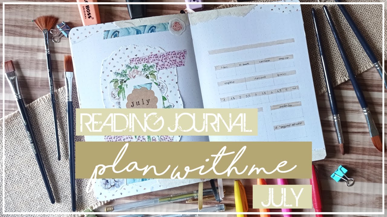 Reading Journal: July - Plan with me