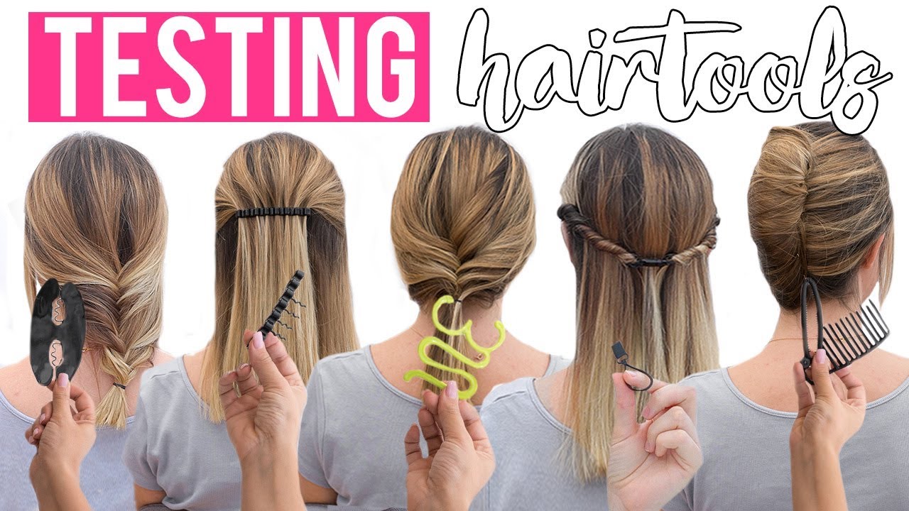 TRYING 5 WEIRD HAIR TOOLS | PATRY JORDAN