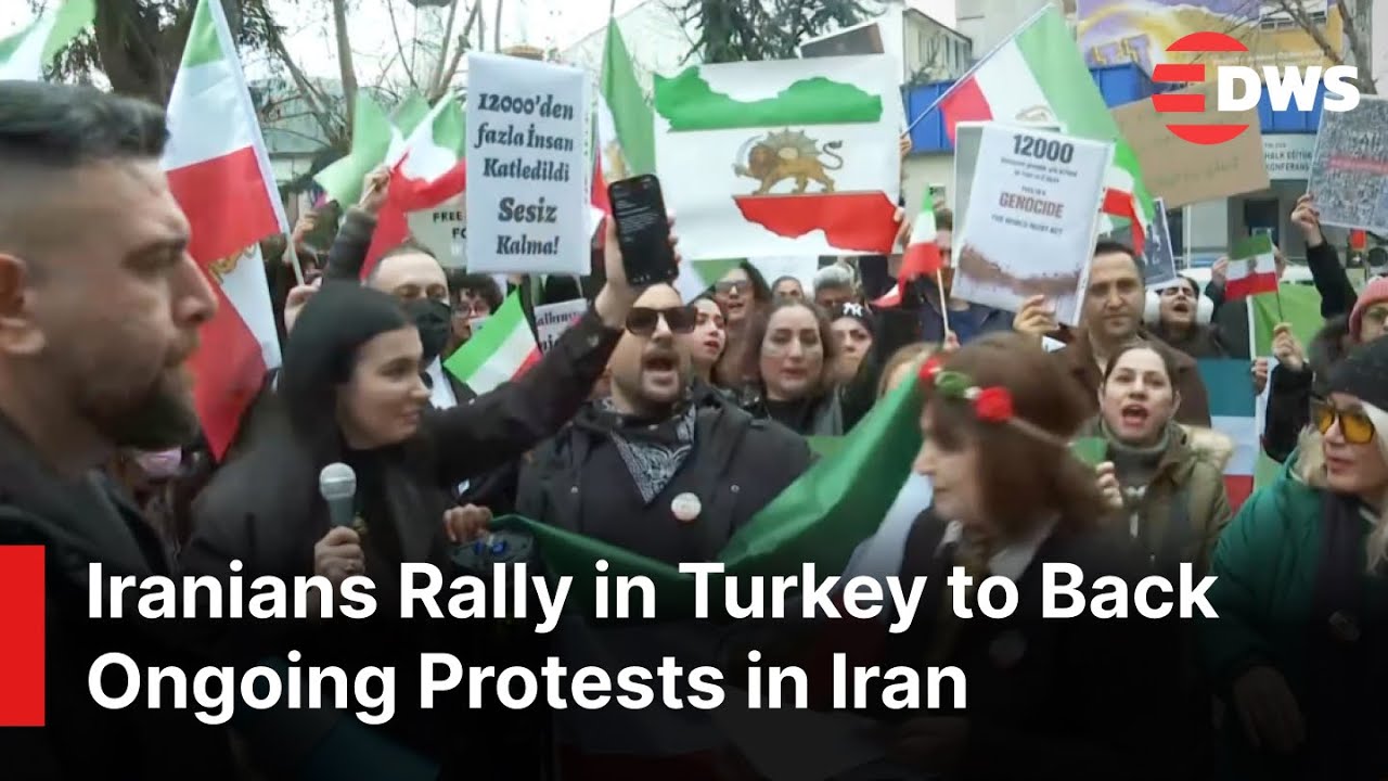 MASSIVE Rally in Turkey: Iranians Show Solidarity With Iran Protests | Yalova Demonstration | AC1E