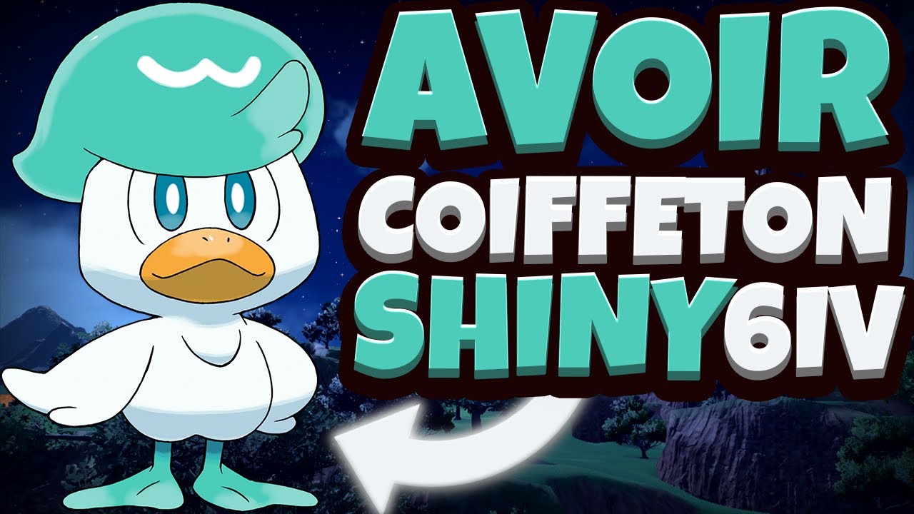 COMMENT AVOIR UN COIFFETON SHINY 6 IV ANGLAIS POKEMON ECARLATE VIOLET