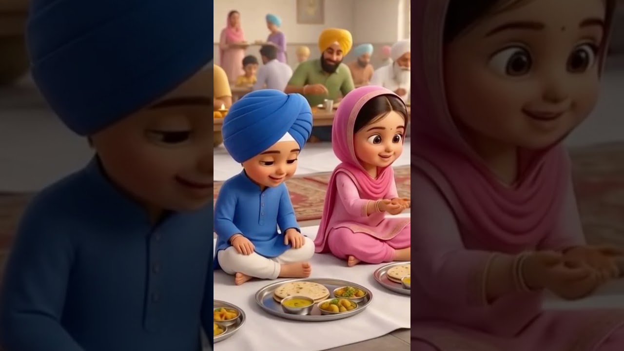 Little Khalsa Rhymes – Sikh Kids Songs | Punjabi Nursery Rhyme Shorts