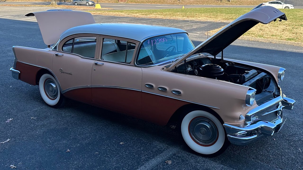 Test Drive 1956 Buick Special 4 Door SOLD $12,900 Maple Motors #2401