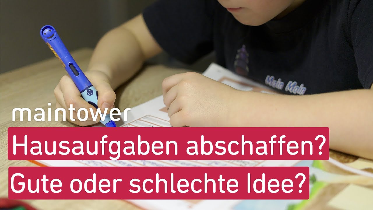 Schule ohne Hausaufgaben? &ndash; Der maintower-streetcheck | maintower