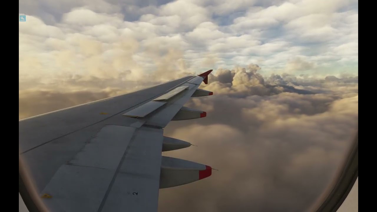 Fenix A320 Land's end airport 43knts wind landing