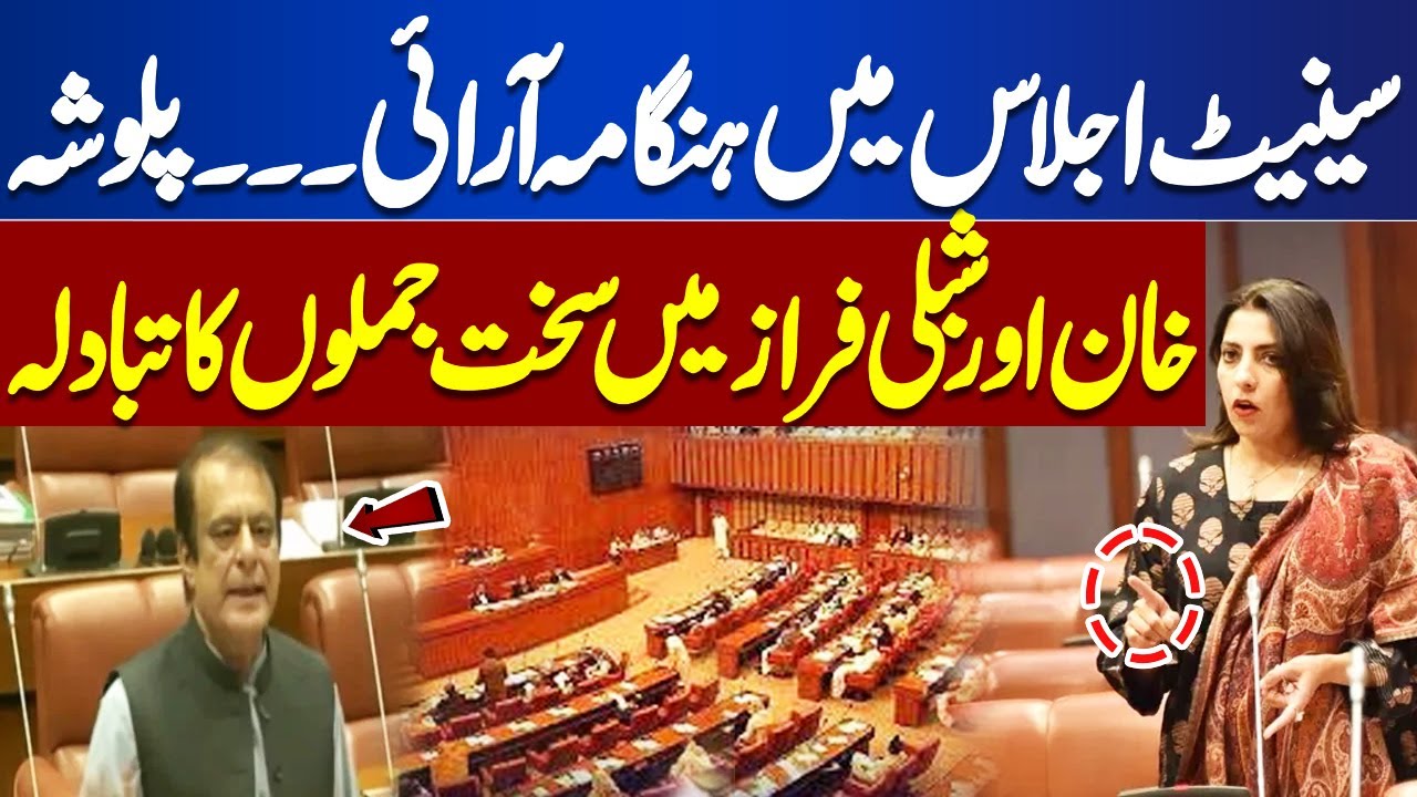 WATCH!!! Shibli Faraz Fight with Palwasha Khan | Dunya News