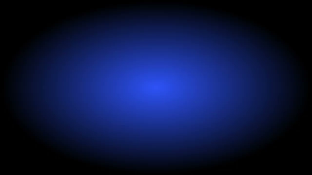 Color Gradient - Elliptical Blue to Black