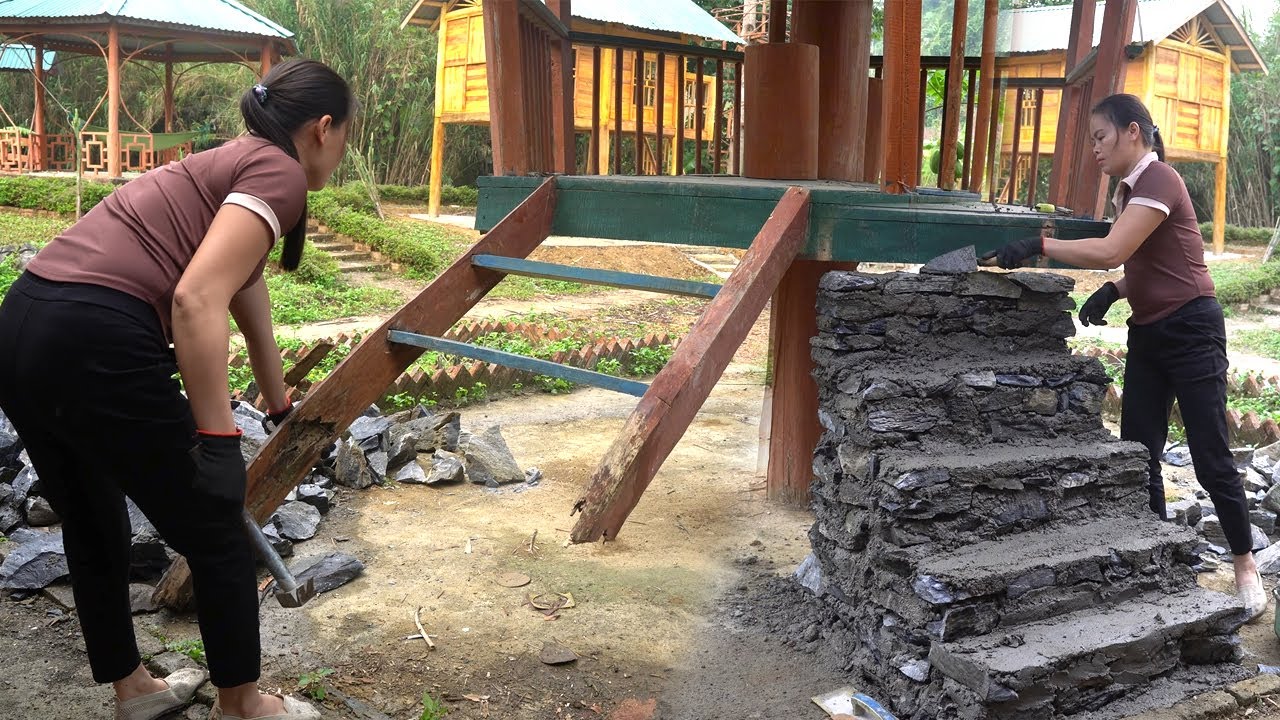 Building a Staircase That Will Last 100 Years: Replacing Rotten Wood with Stone