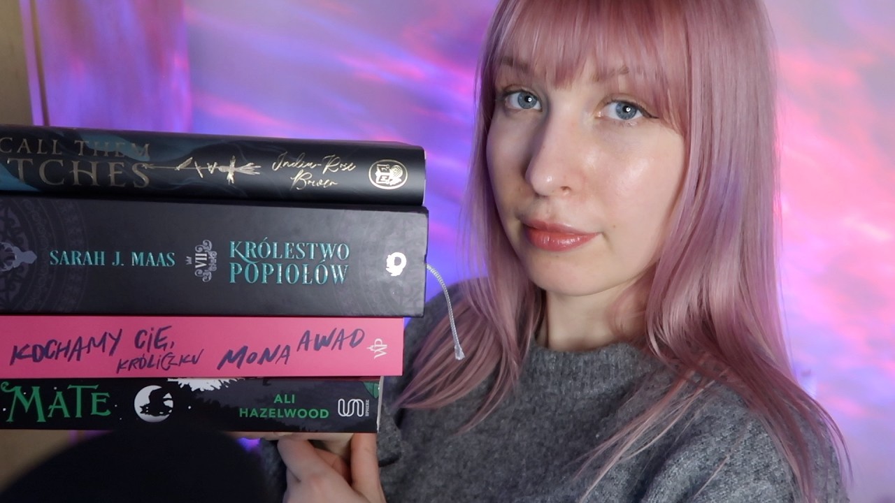 [ASMR] porozmawiajmy o książkach (w końcu!) 📚 podsumowanie książkowe luty-marzec