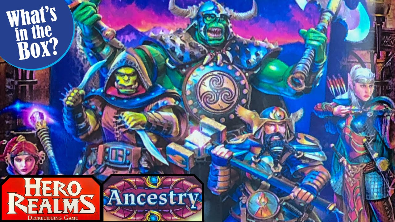 Hero Realms ANCESTRY Pack Unboxing