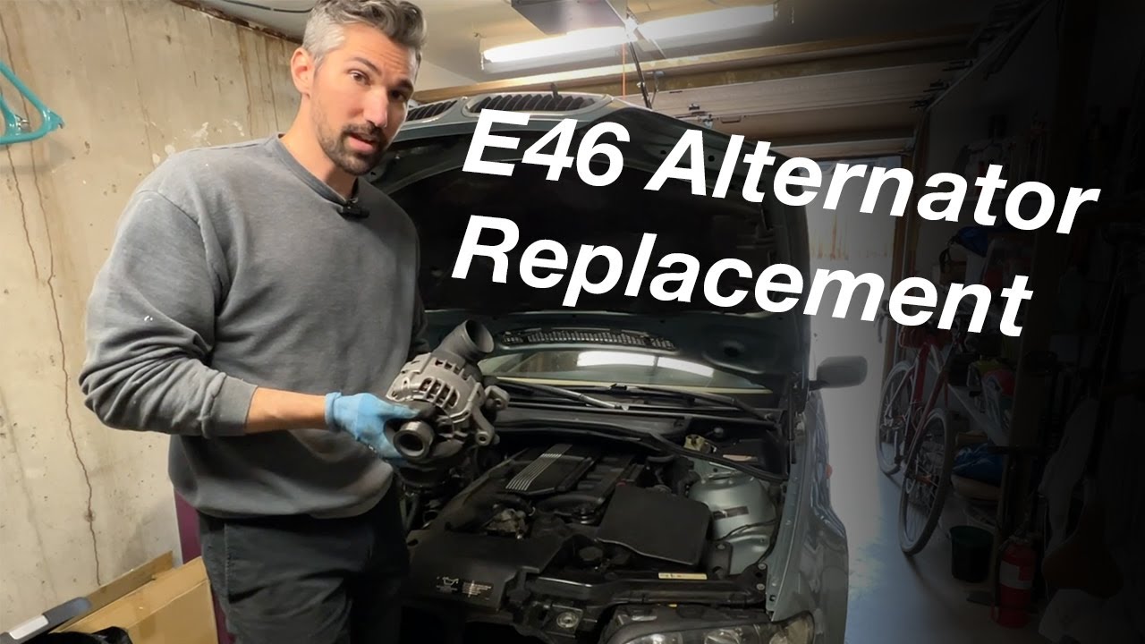 BMW E46 Alternator Replacement DIY for 3-series 1999-2005