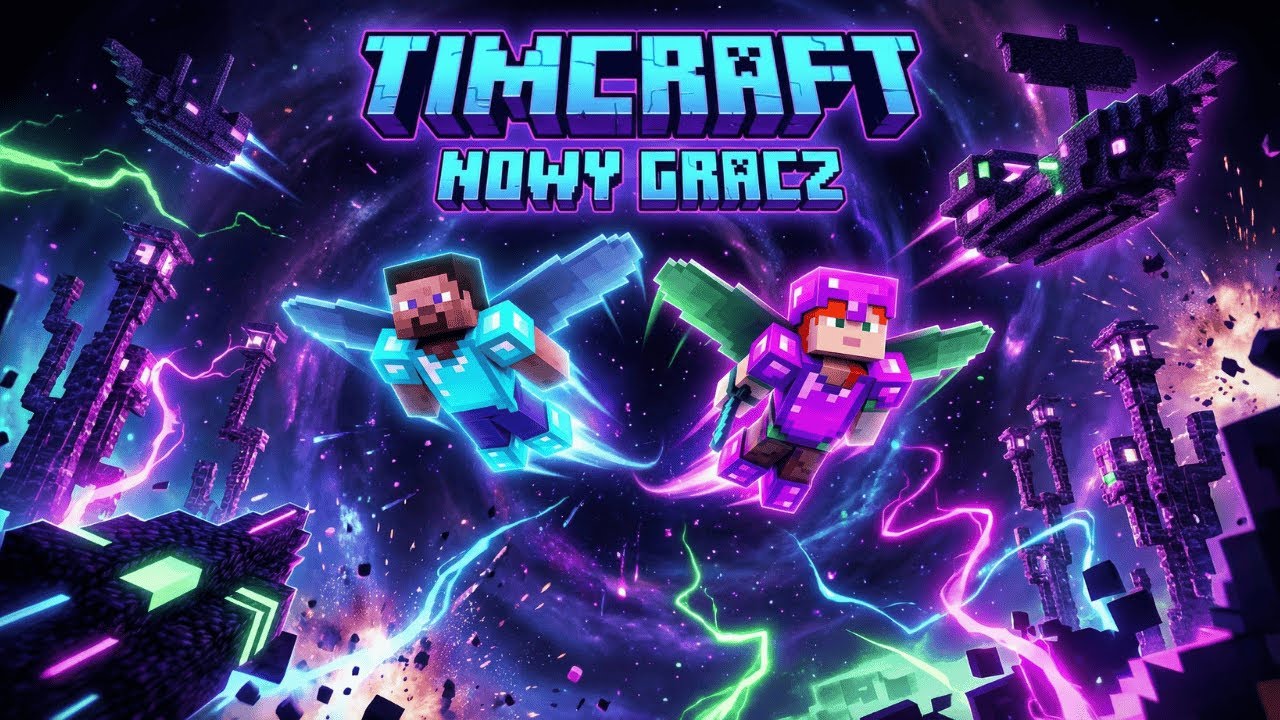 Timcraft - Nowy gracz | Leć ze mną przez End... 🌌nowy gracz
