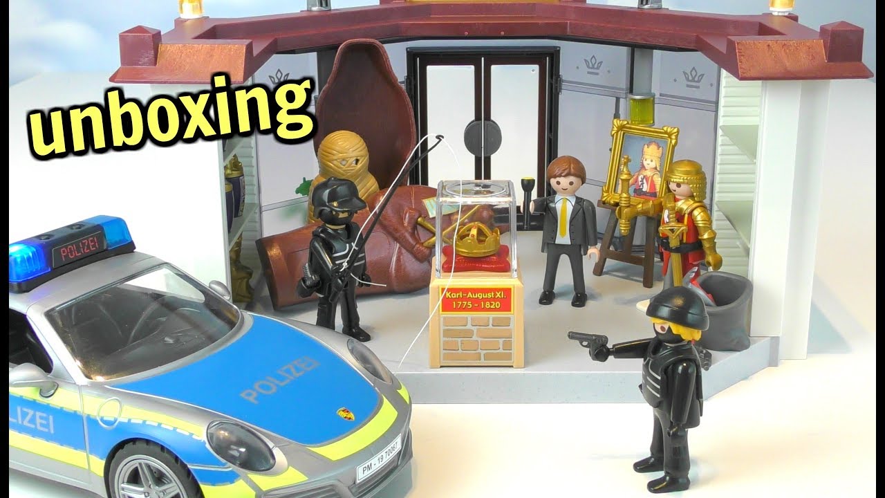Einbruch im Museum - Playmobil UNBOXING 9451 - Kinder Spielzeugwelt