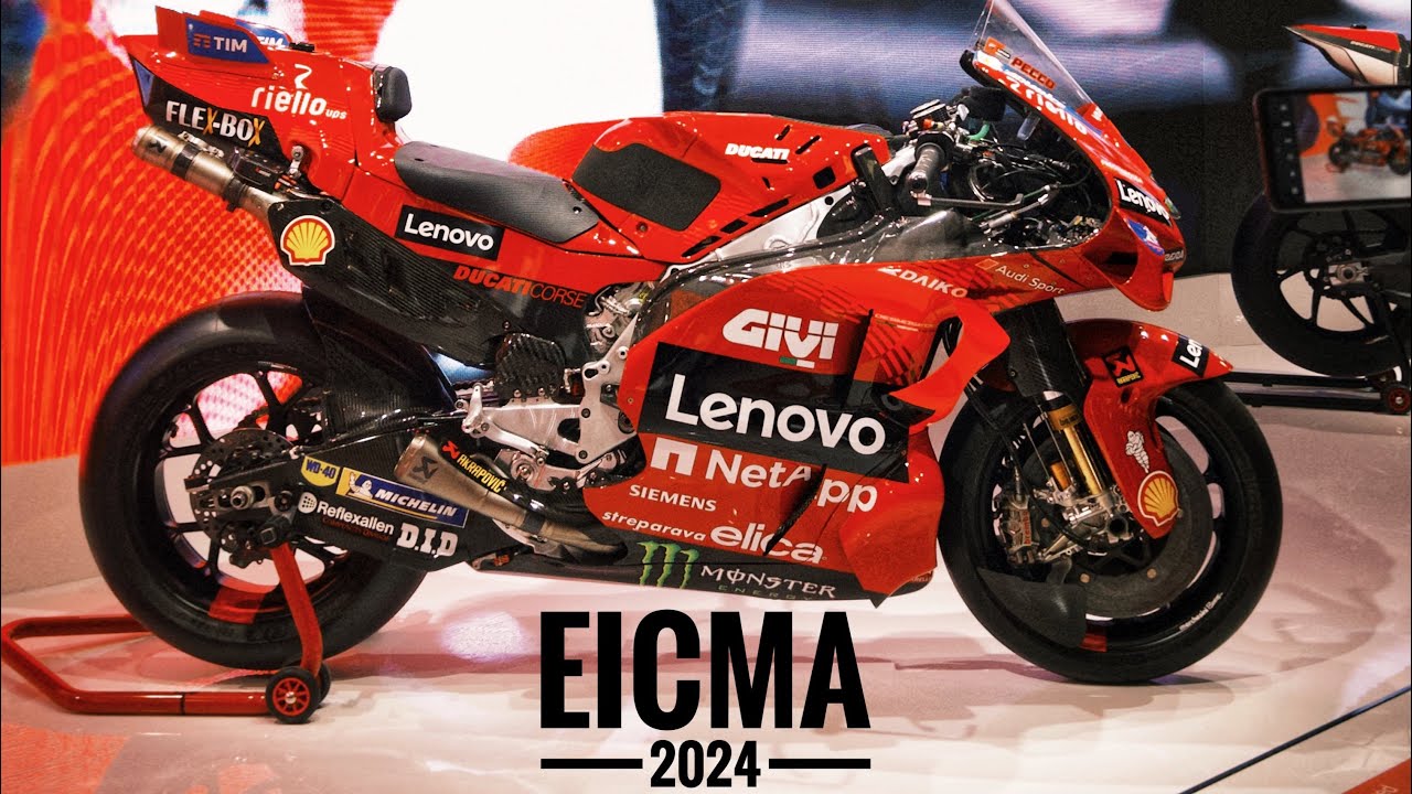 EICMA 2024! All the latest motorcycles! DUCATI, RE Bear, BMW GS, PART 1
