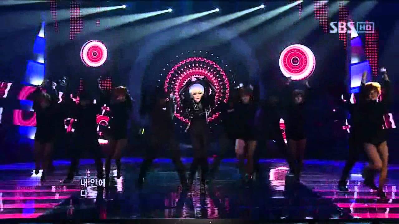 Нарша - Бби Ри Бба Бба (Нарса - Пирипапа) @ SBS Inkigayo Популярная песня 100725