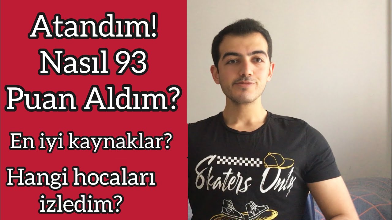 ATANDIM! 🥳 KPSS Sürecim | Nasıl 93 Puan Aldım? Nasıl tercih yaptım? Hangi Hocaları İzledim?