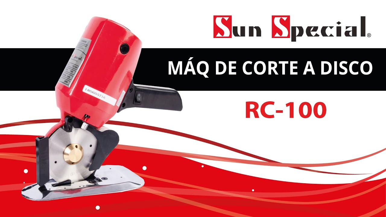 Máquina de Corte a Disco RC-100 Sun Special