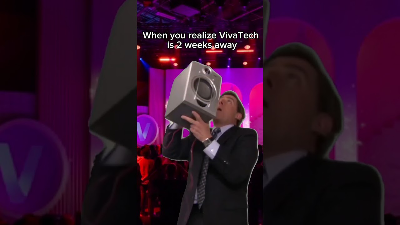 Somebody pinch us #theoffice #vivatech