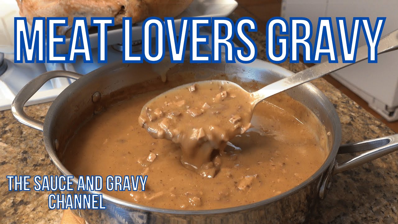Meat Lovers Turkey Gravy | Turkey Gravy |  Old-Fashioned Turkey Gravy | Scratch Brown Gravy