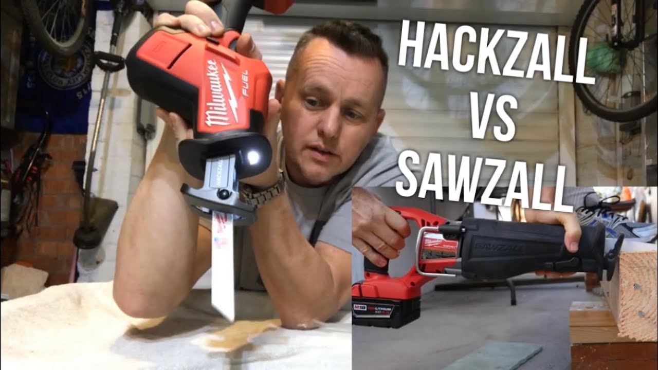 Hackzall vs Sawzall 🇬🇧 Milwaukee Fuel