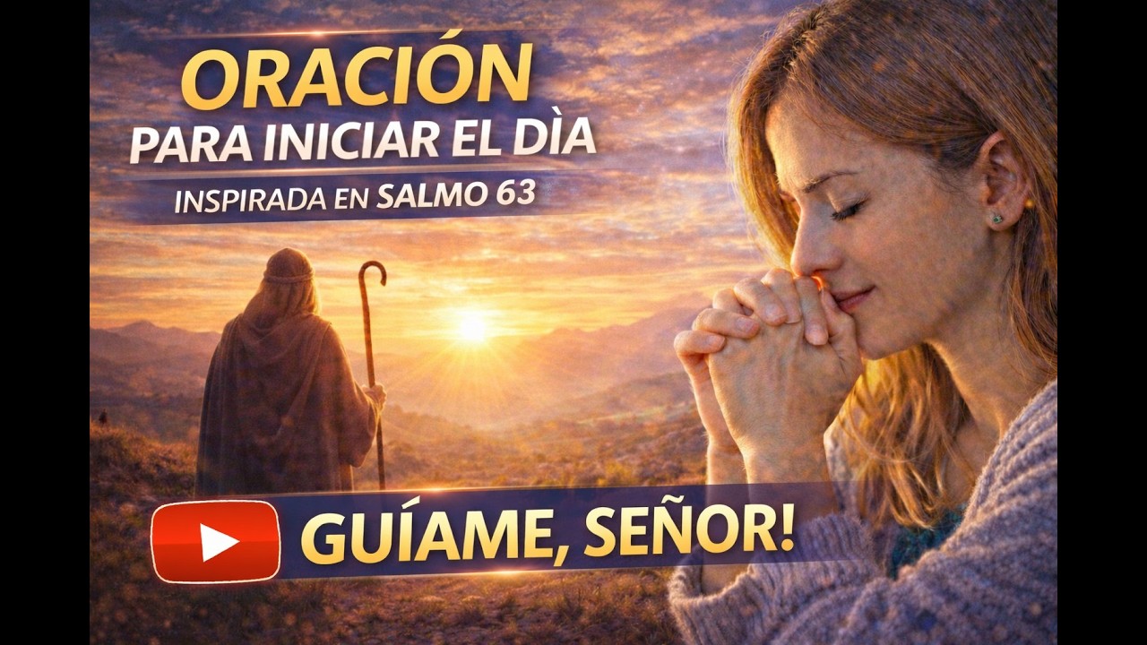 DIOS VA CONTIGO HOY AL HACER ESTA ORACIÓN | Salmo 63