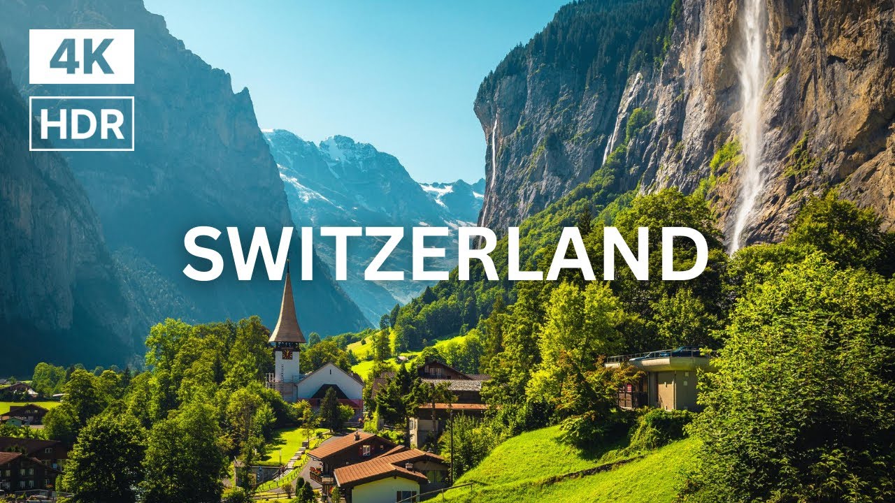 Switzerland in 4K Ultra HD HDR (60 FPS) - Heaven of Earth | Switzerland 4K