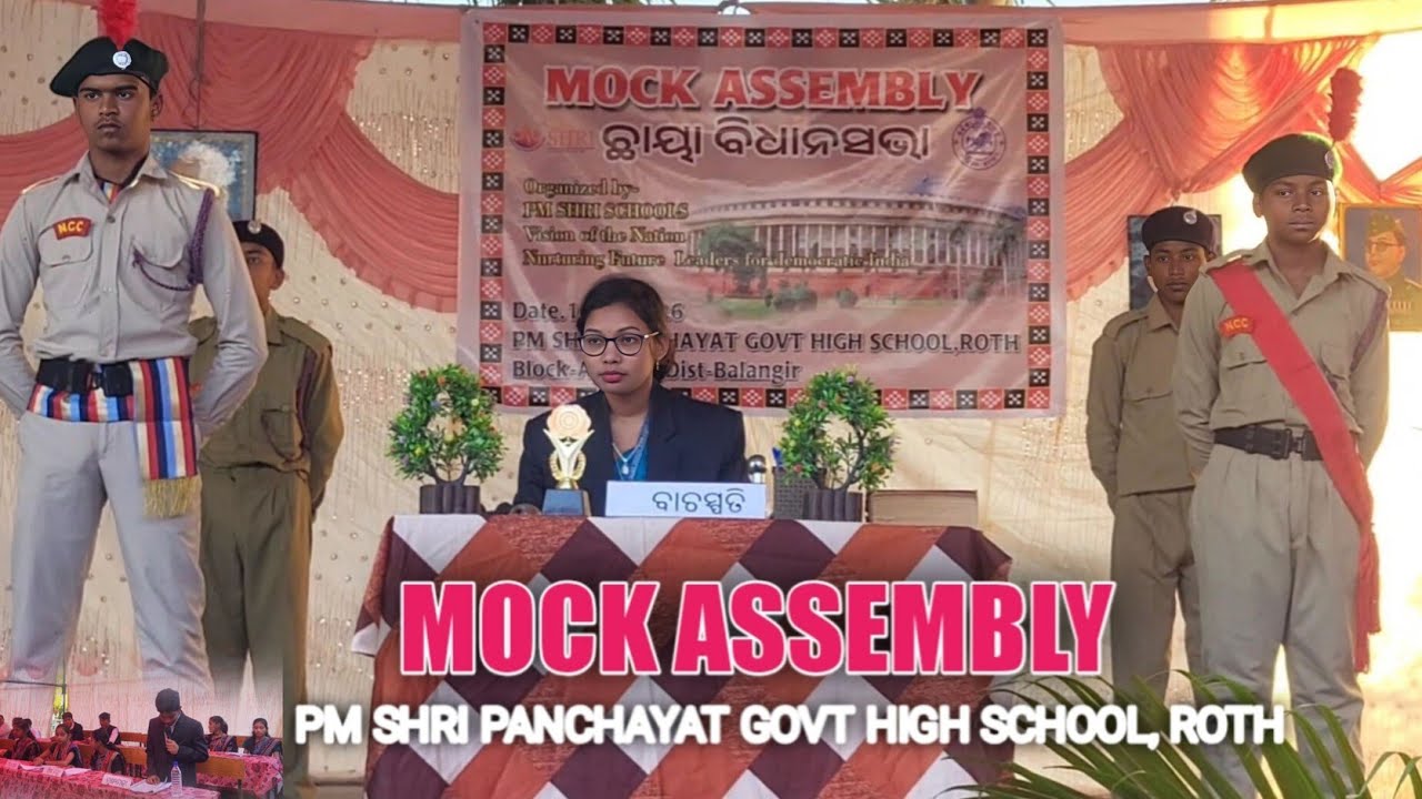 MOCK ASSEMBLY || PM SHRI PGHS,ROTH