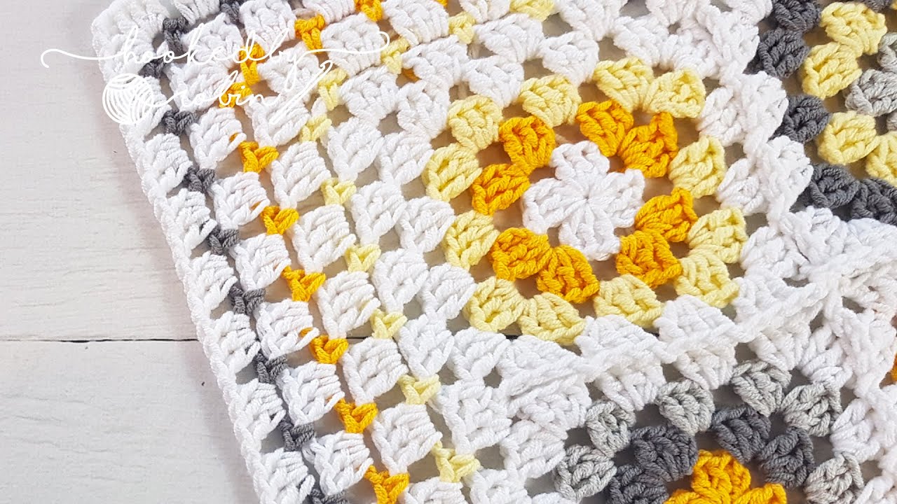 Block Stitch Crochet Border Tutorial (Easy, Simple & Quick!)