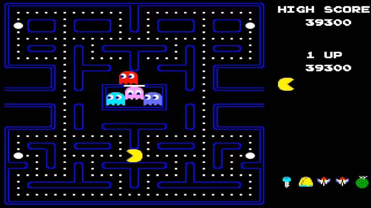 AMIGA OCS Classic Pucman ARCADE MODE REGISTERED VERSION Puc man PACMAN PAC MAN 1994 Augenblick