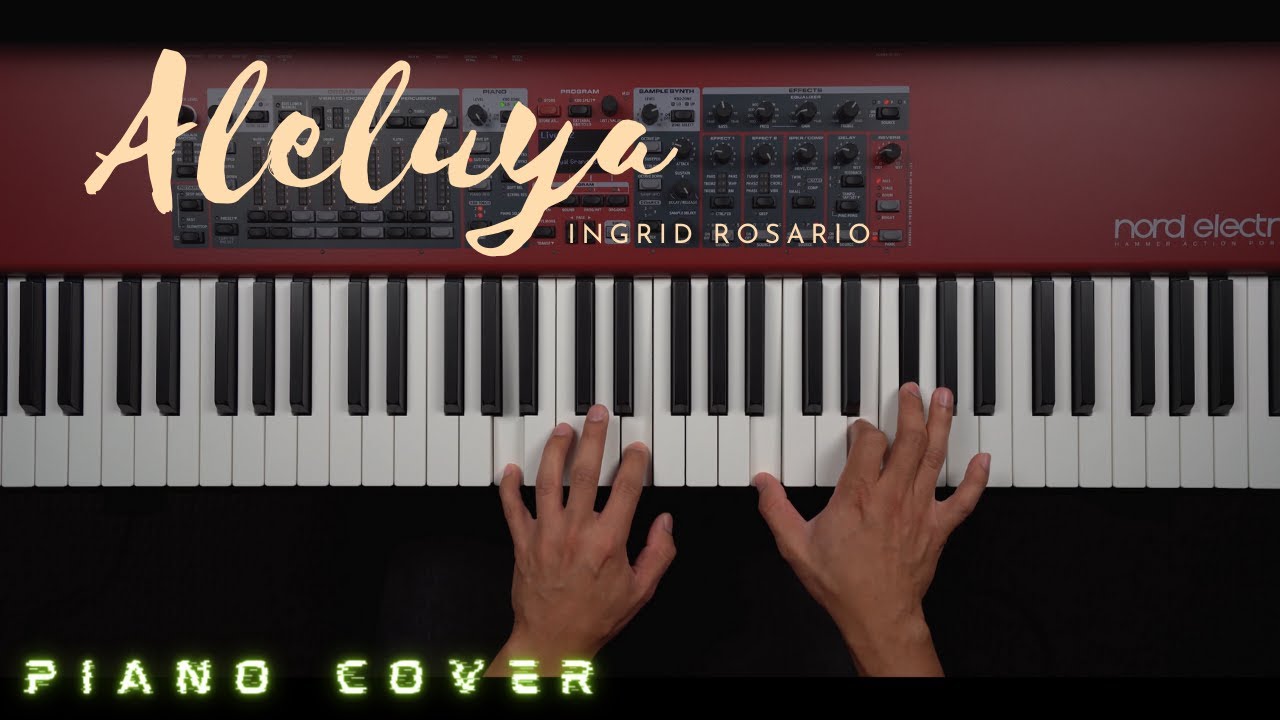 Aleluya - Ingrid Rosario | Piano Cover