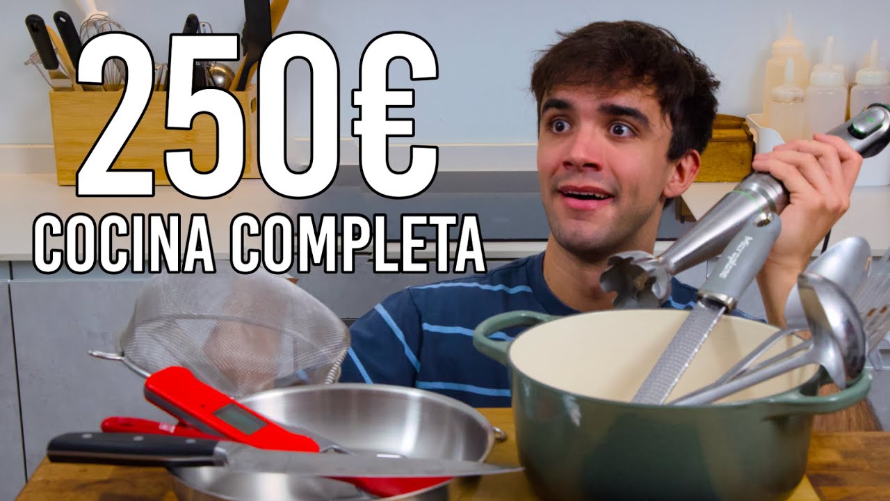 Equipo una cocina completa por 250&euro;